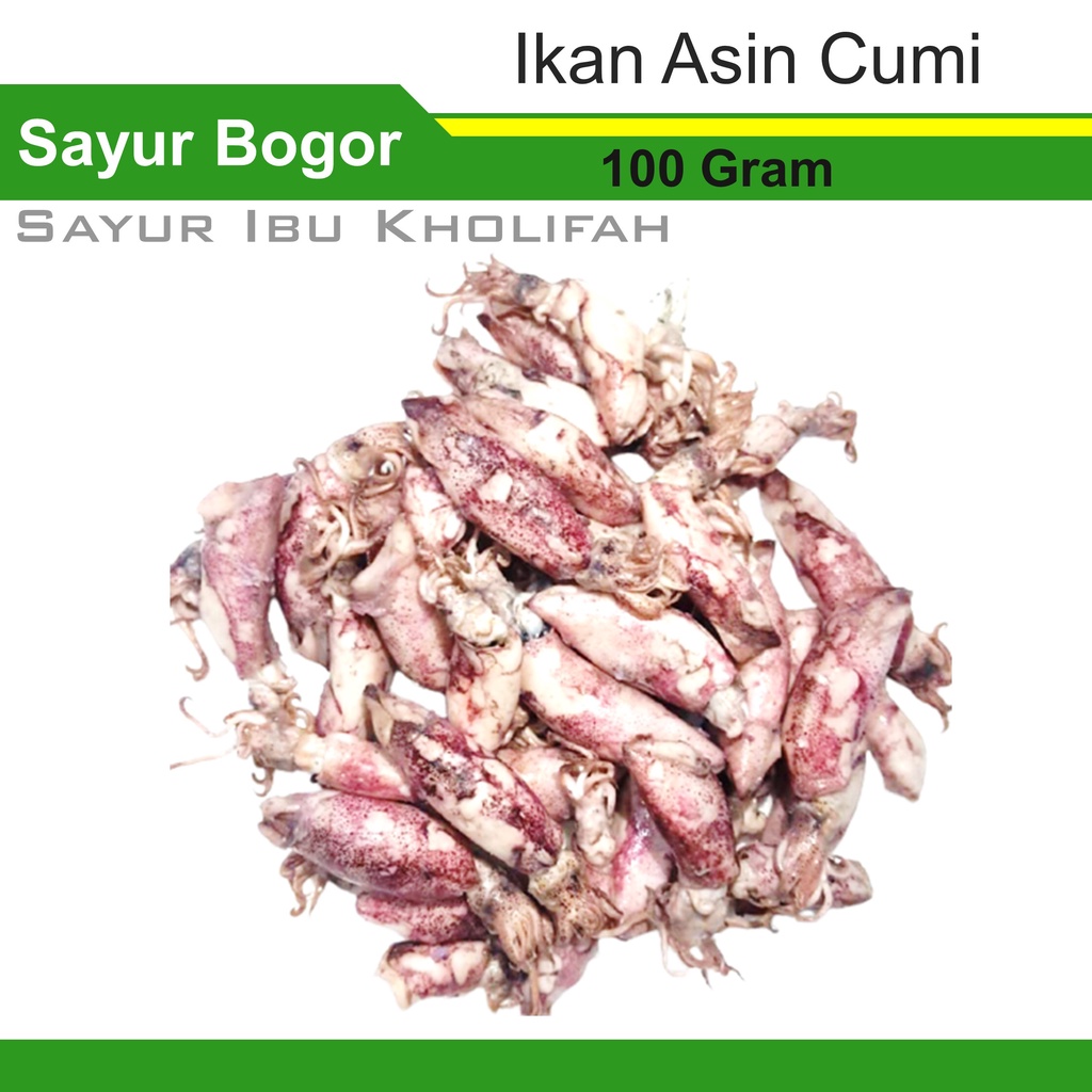 

Ikan Asin Cumi 100 Gram Ikan Asin Bogor