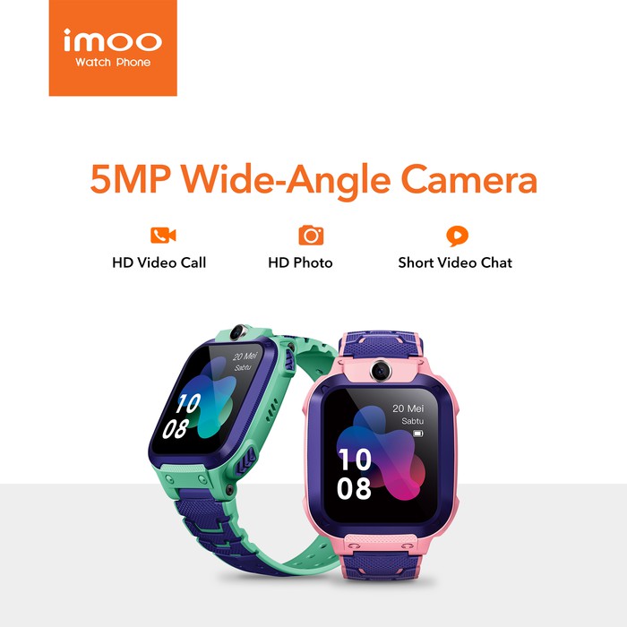 JAM TANGAN ANAK IMOO Z5 WATCH PHONE ORIGINAL - GARANSI RESMI 1 TAHUN