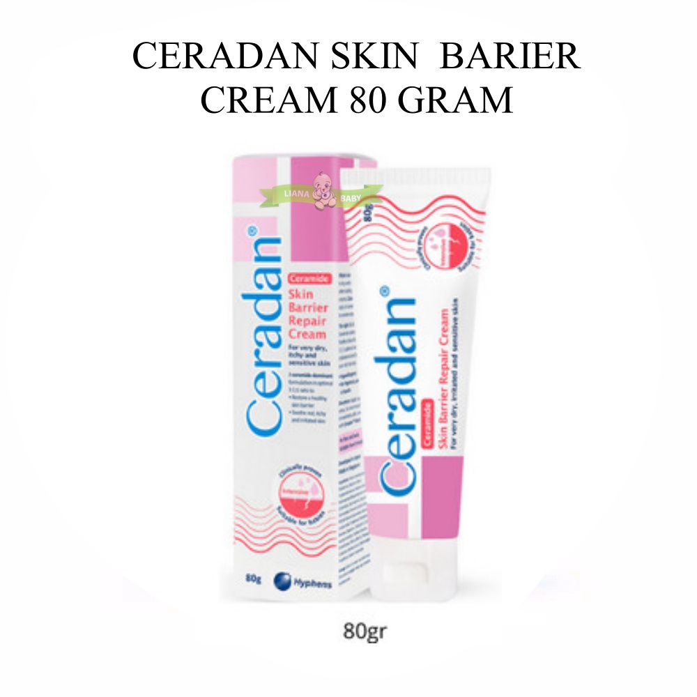 PERA564 CERADAN SKIN  BARRIER  CREAM 80 GRAM exp  12/2024