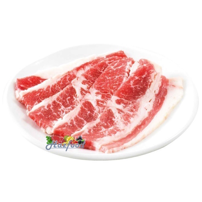

Wagyu Karubi MB 8-9 Shortplate Gyudon Slice ±5ml 200 Gram
