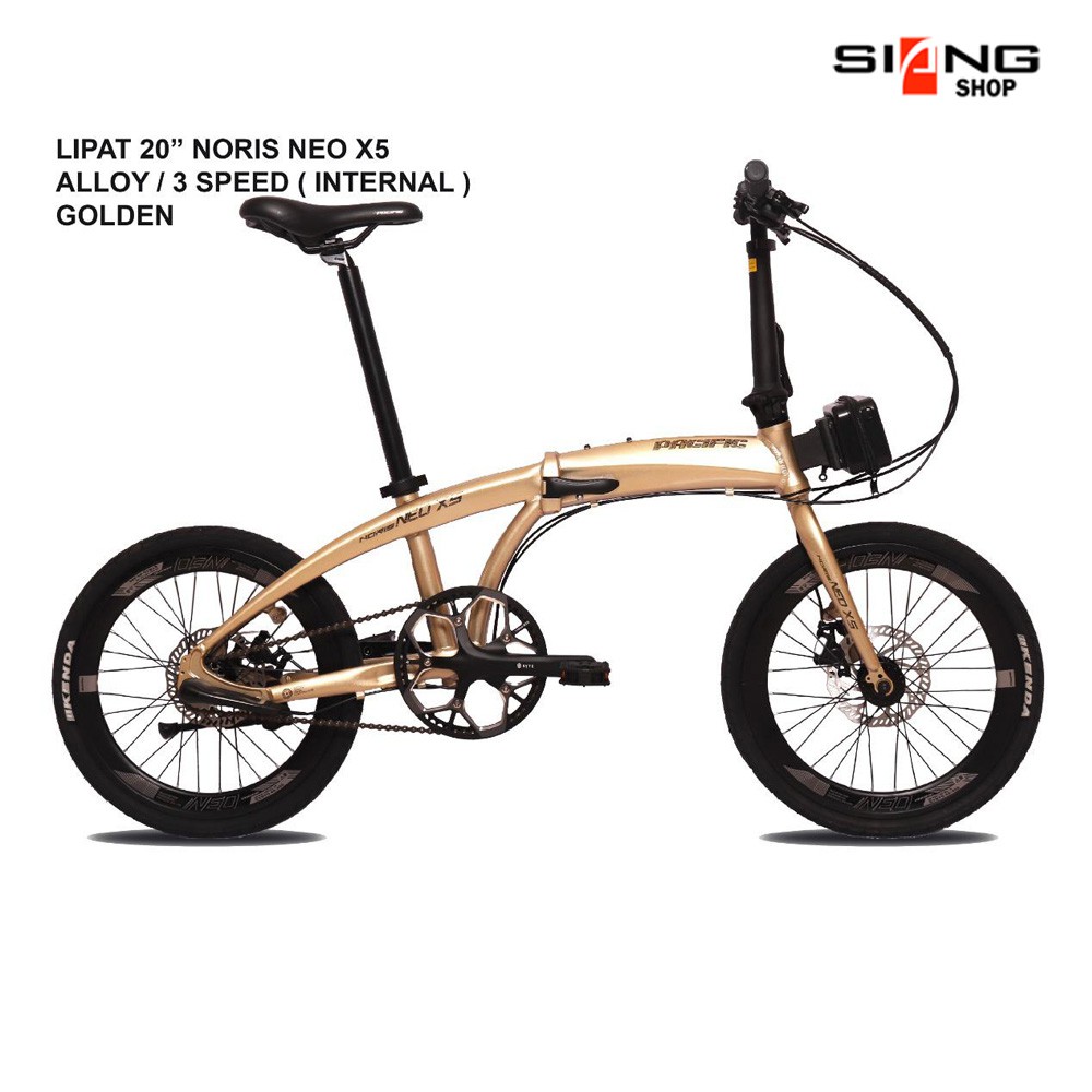 Sepeda Lipat Pacific Bike Noris Neo X5 Internal Gear 3 speed