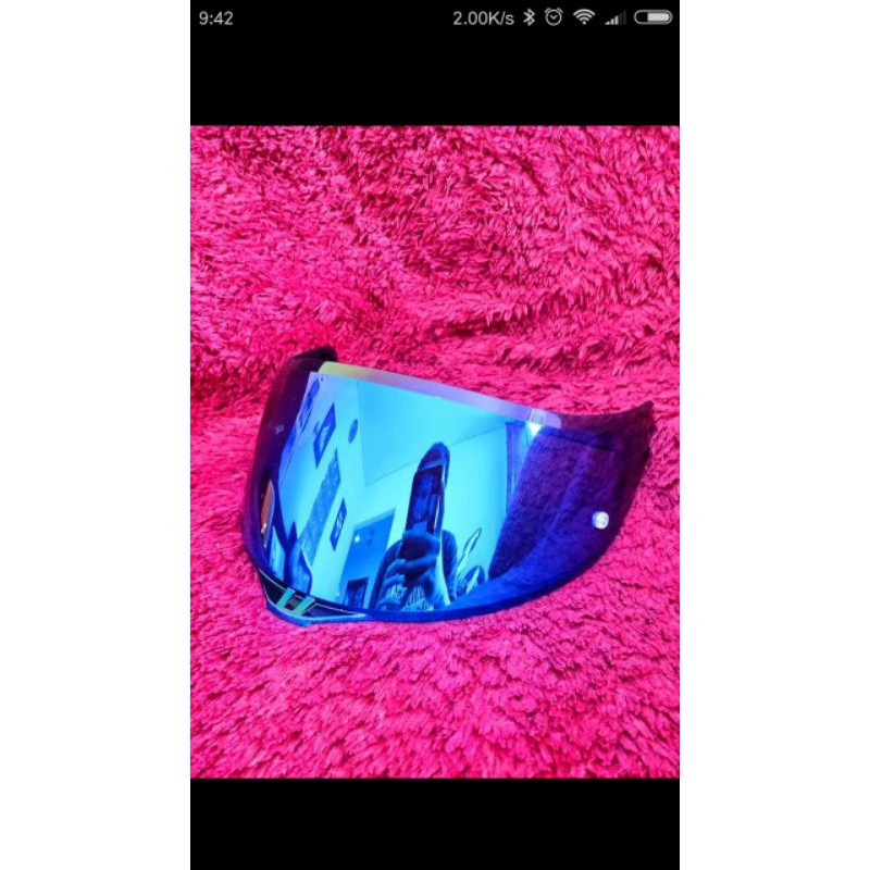 Visor AGV model Pista PNP K1 K3 dan K5 warna Blue Gold Rare