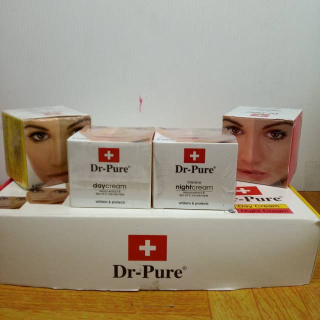 CREAM SIANG DAN MALAM DR -PURE