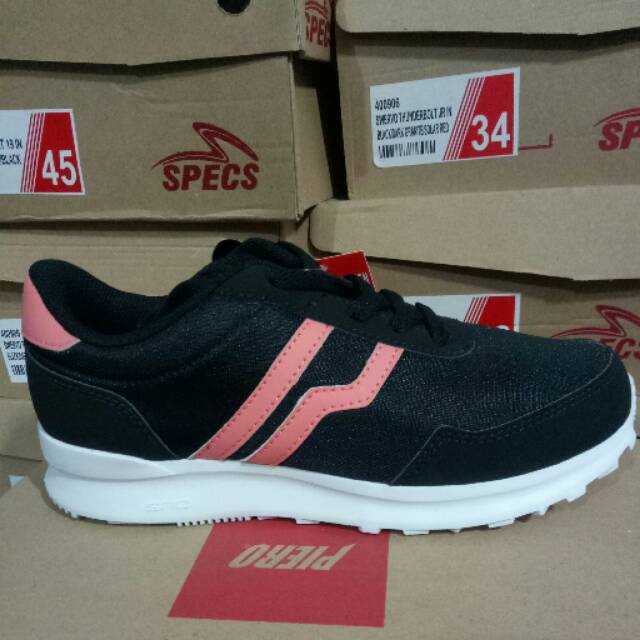 Sepatu piero city core B Women black pink