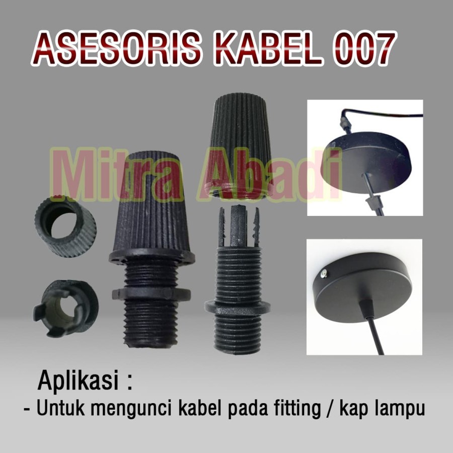 Aksesoris Kabel / Pendant Lamp Wire Lock Cable