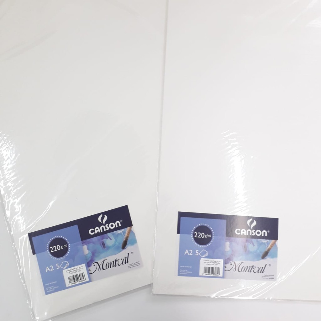 

CANSON MONVAL A2 220GR 5 LEMBAR