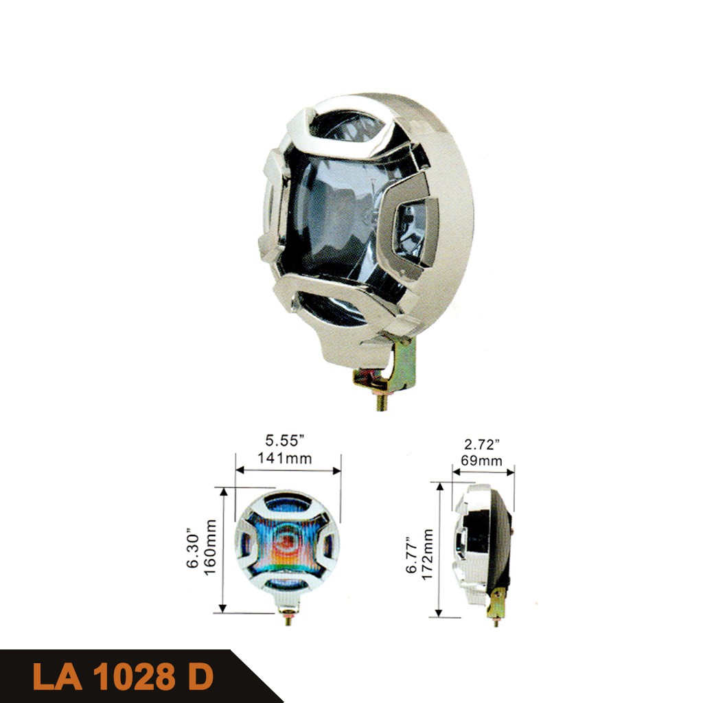 FOGLAMP / LAMPU KABUT DLAA UNIVERSAL LA1028C PUTIH