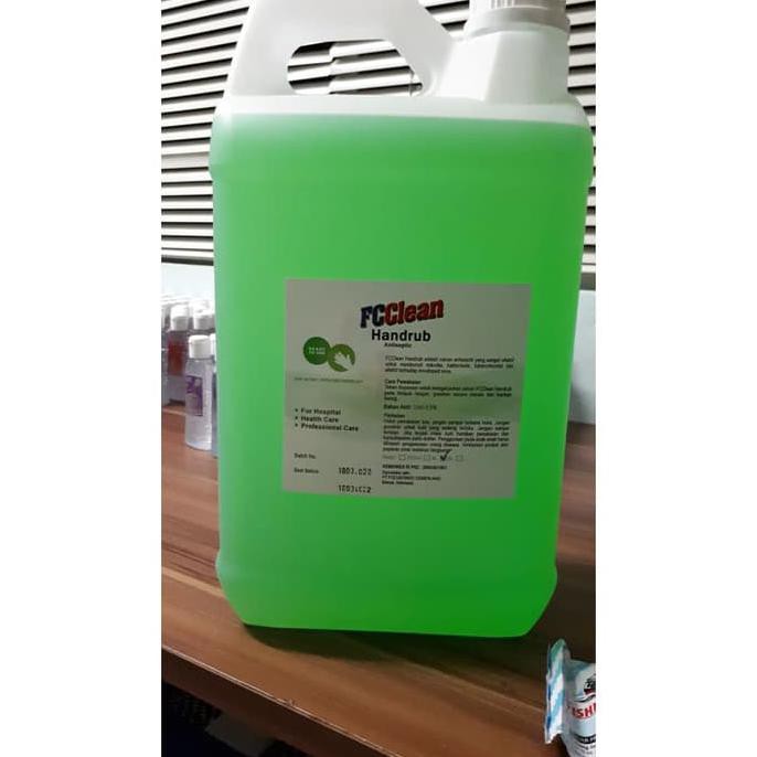 FN CLEAN HAND SANITIZER PEMBERSIH TANGAN DISINFECTAN SOAP 5LITER .