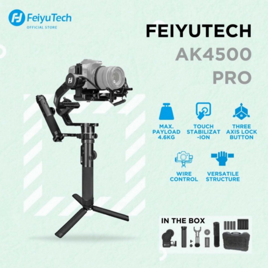 Feiyu AK4500 Pro Gimbal Stabilizer Kamera