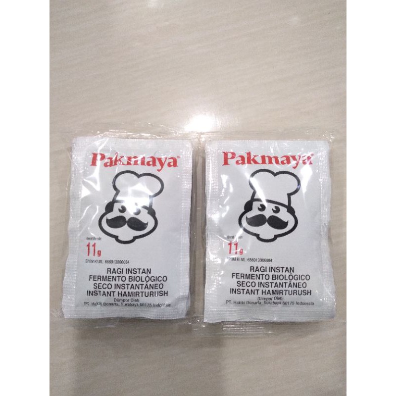 Pakmaya Ragi Instan Kemasan Sachet 11gr (isi 4)