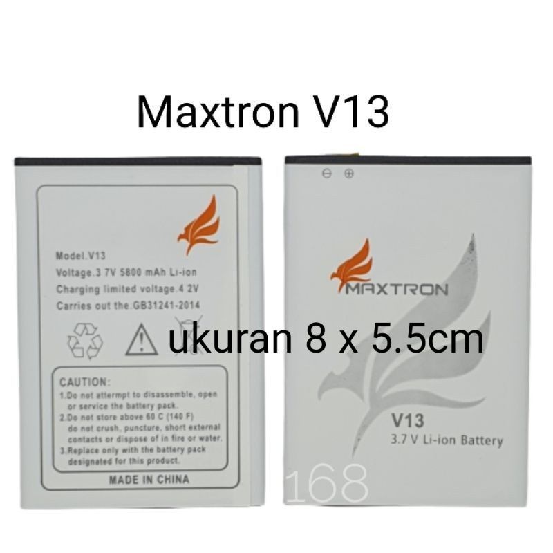 Baterai Batre Maxtron V13 Batere Hp Maxtron V 13 Original