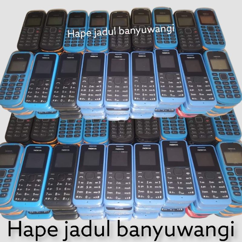 obral nokia 105 /1200/1280/1616/1202/100 second original 100%  siap pake BERGARANSI