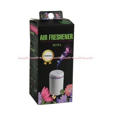 Flamingo 60ml Air Freshener Auto Spray Mini Jasmine Refill Pengharum Pewangi Mobil Isi Ulang Otomatis Spray Refil 60 ml