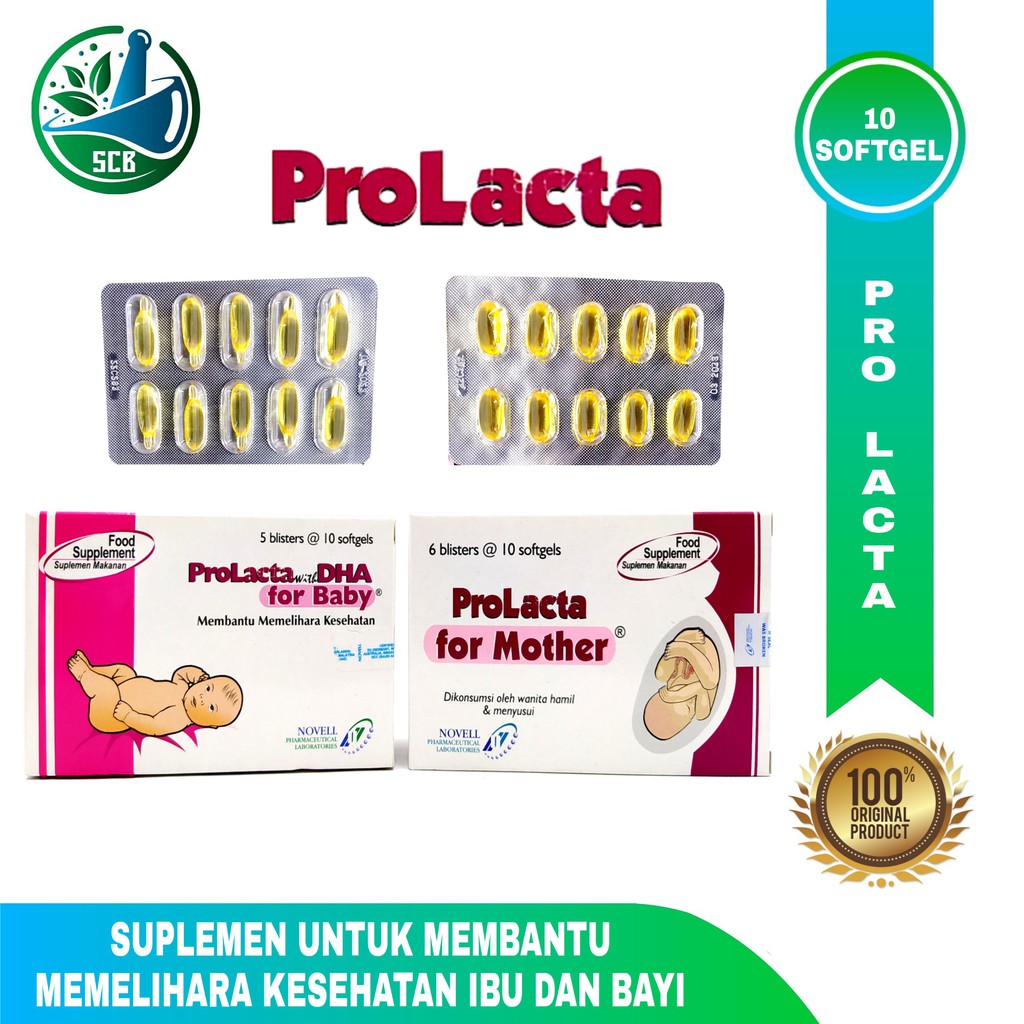 Pro Lacta - For Baby & For Mother - Harga Per Strip