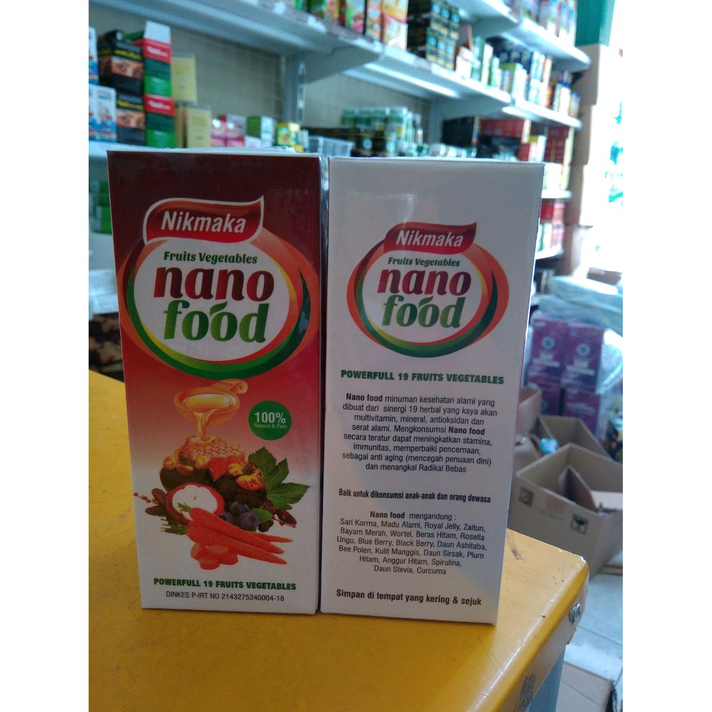 AH - ASLI  Nikmaka Nano Food Powerfull 19 fruits and vegetables Murah