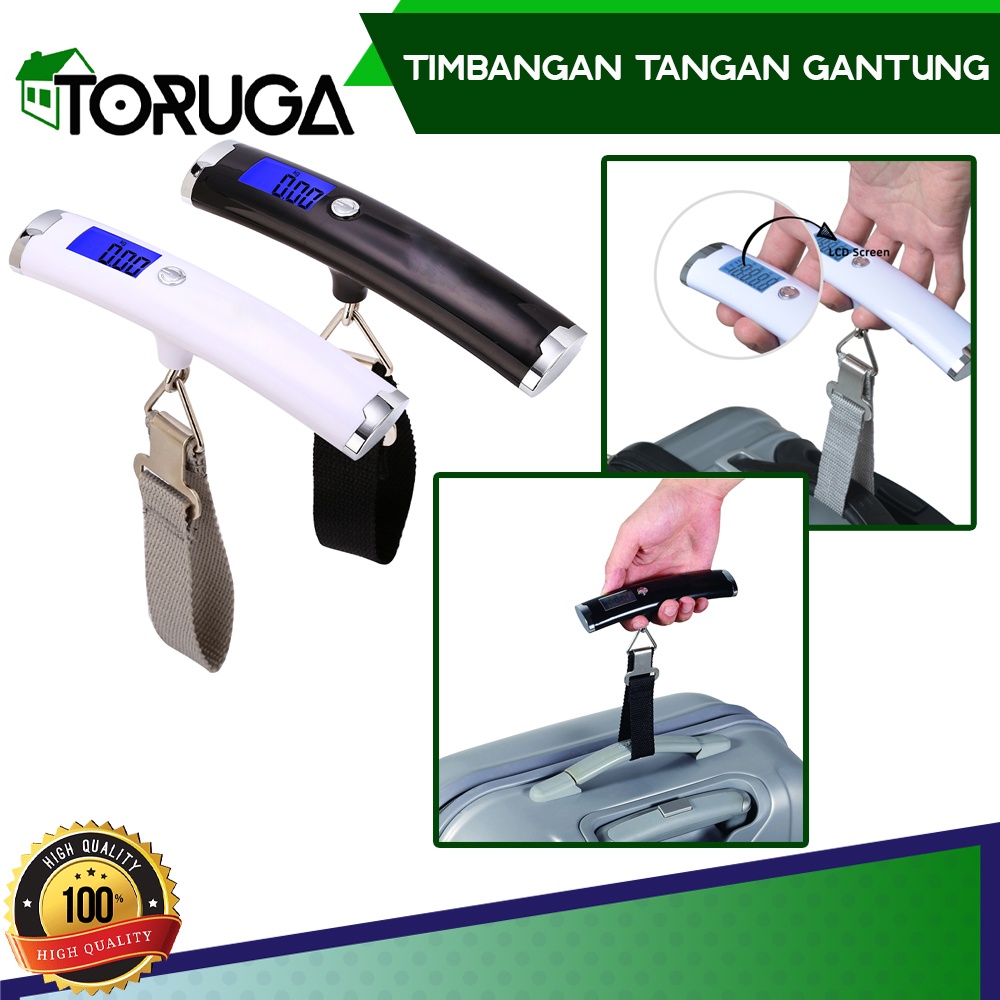 TIMBANGAN DIGITAL GANTUNG 50KG HIGH QUALITY LUGGAGE SCALE TAS KOPER