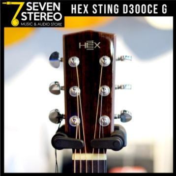 Hex D300 CE G Natural Acoustic Electric Guitar