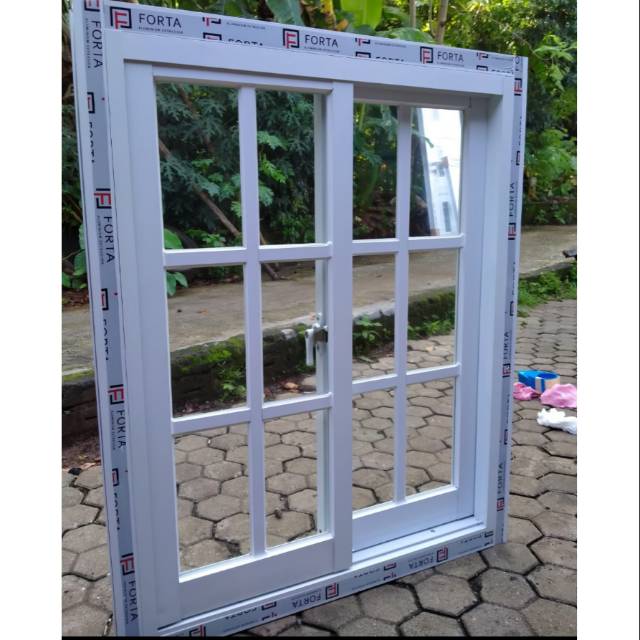 Jendela Sliding Ornamen 80x100