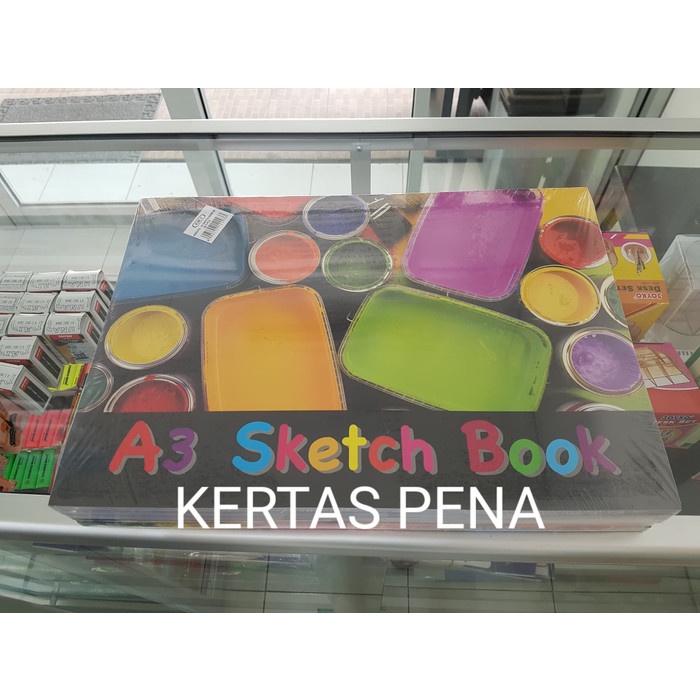 

Sketsagambar- Buku Sketch / Buku Gambar / Sketch Book A3 - Kiky -Buku-Gambar-Sketsa.