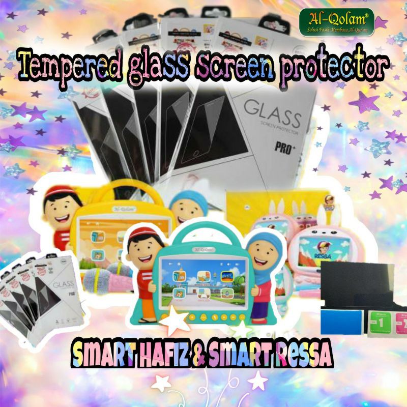 Screen Protector Smart Hafiz Versi 6/ 5/ 4/ 3/ 2 Tempered Smart Ressa Midan K5 Tempered Glass