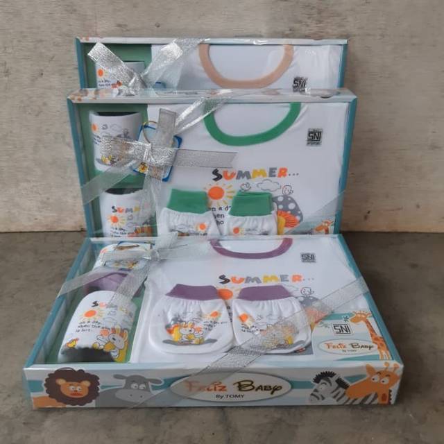 Kado Set Baju  Bayi  Hadiah Baby  Gift Newborn  Paket 