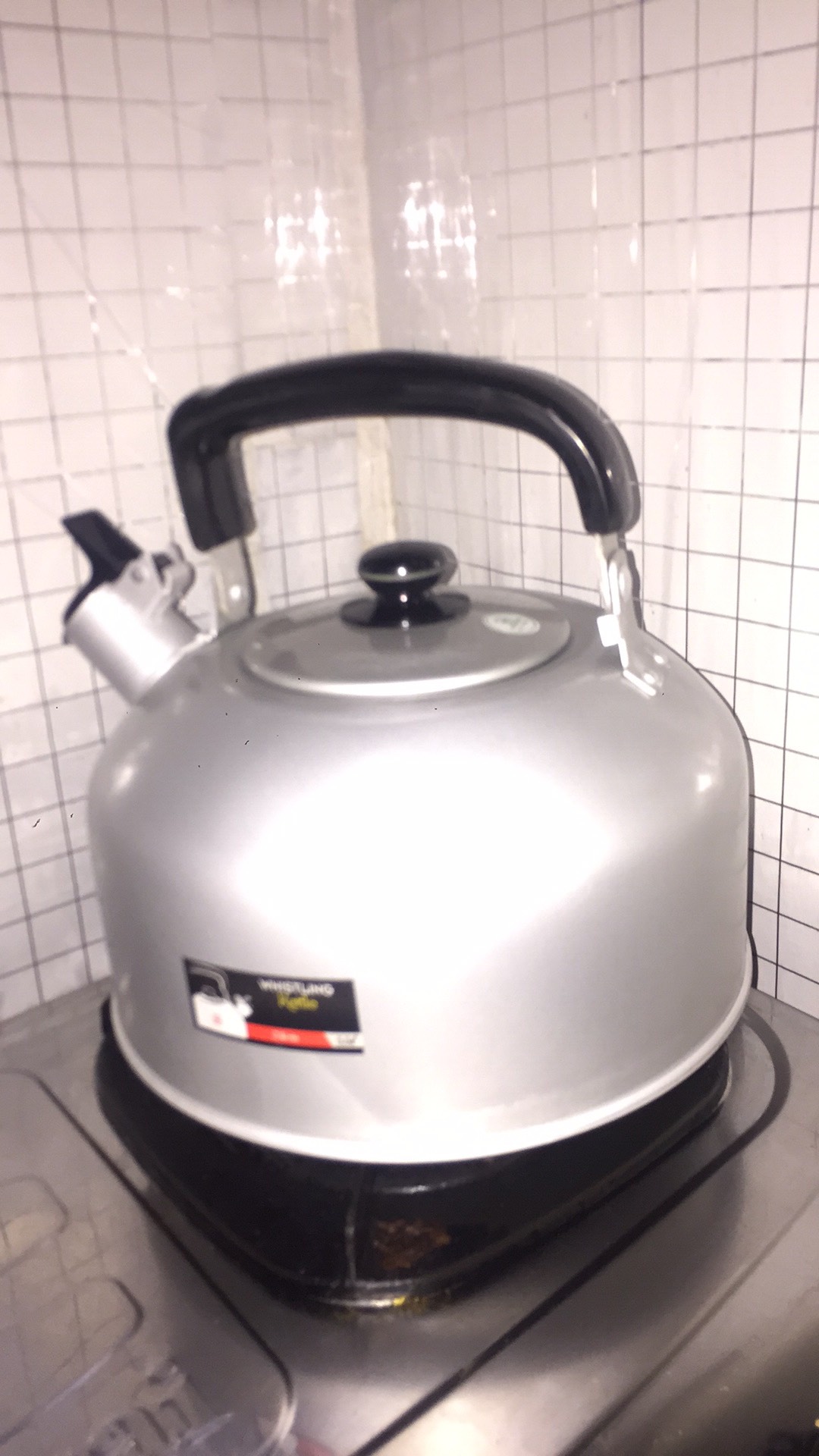 Maspion Teko Bunyi National Kettle 24 Cm Silver