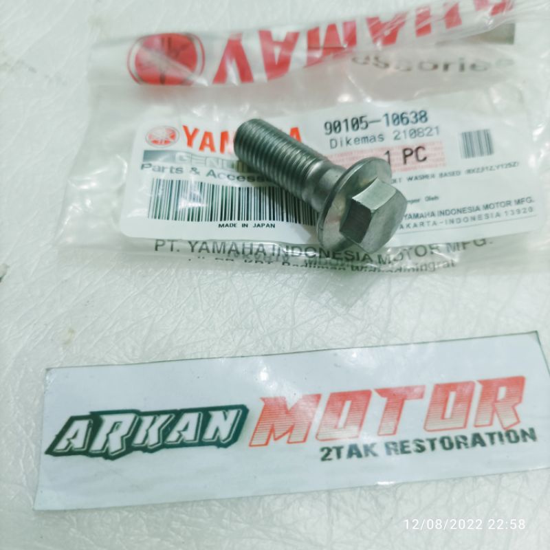 BAUT KALIPER CAKRAM DEPAN PISTON 1 RXZ RXS FIZ RX KING COBRA Y125Z ORIGINAL