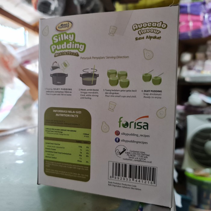 

Ht62D Silky Pudding Forisa Avocado 155 Gr Ht52Hh