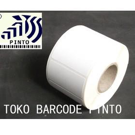 

40X20mm 800pcs,DIRECT THERMAL,1Line,CORE1",GAP,LABEL STIKER BARCODE (KODE 57)