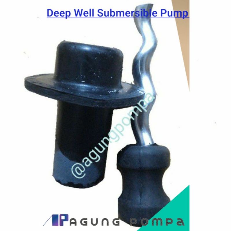 Impeller Batang Ulir Spiral Pompa Air Submersible Inoto Deep Well 0.5 HP 220 volt
