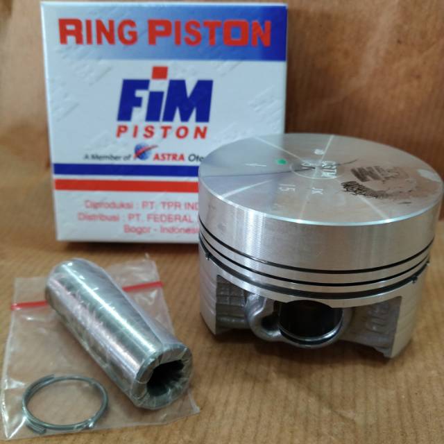 Piston seher set mentah mio nouvo byson 57 57,5 58 58,5 59 59,5 60 pin 15 fim 84