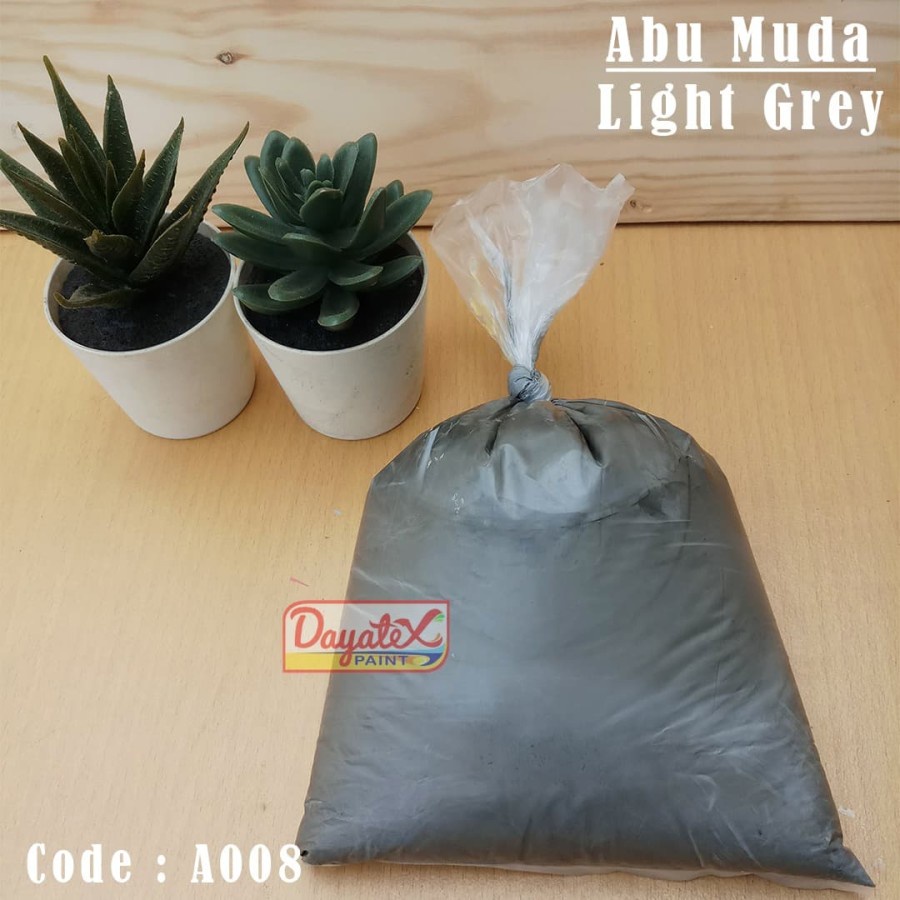 Cat Tembok Kiloan Dayatex - Abu Muda