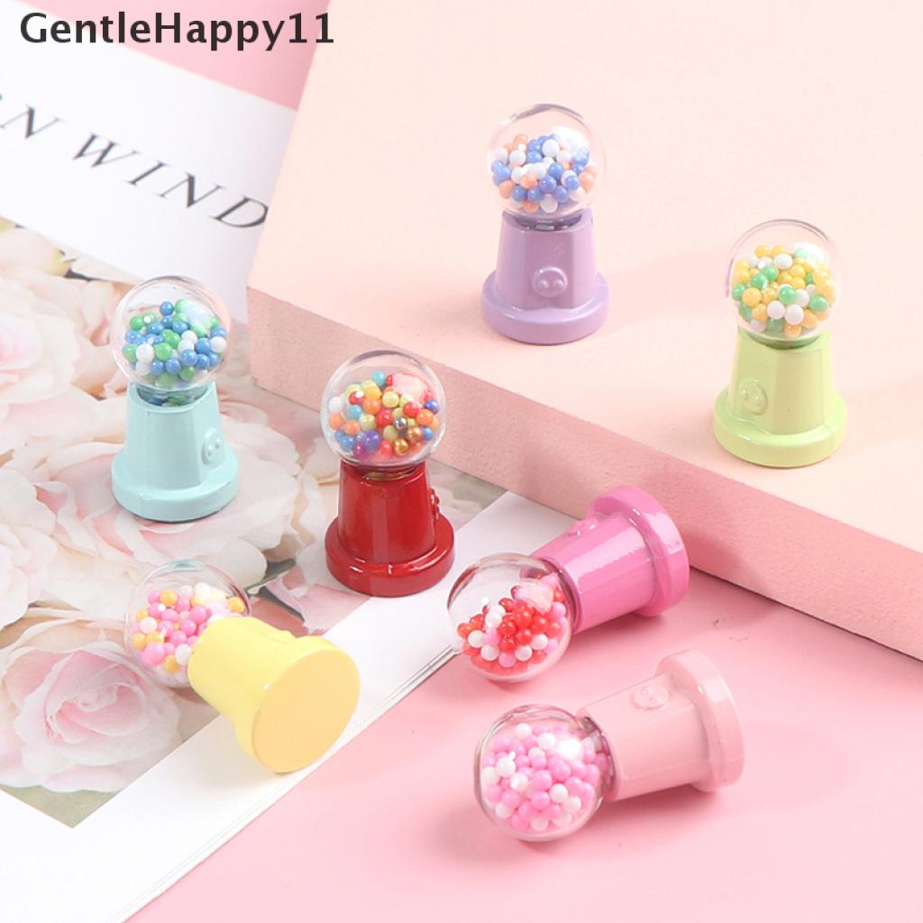 Gentlehappy1:12rumah Boneka Miniatur Mesin Permen Mini Model Mainan Perabot Dapur