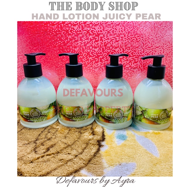 Body Shop Juicy Pear Hand Cream
