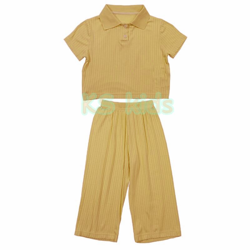 KS Kids - Setelan Anak Perempuan Stelan Anak Cewek Setcel Anak Rajut One Set Knit Anak Korean Style Kekinian Premium Terbaru Usia 3 - 10 Tahun