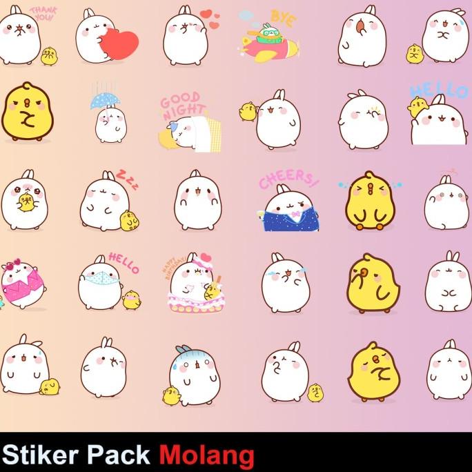 

(BISA COD) Sticker Pack Anak Molang Lucu Tumblr Bom Laptop Helm Hp Diari SPECIAL Kode 1024