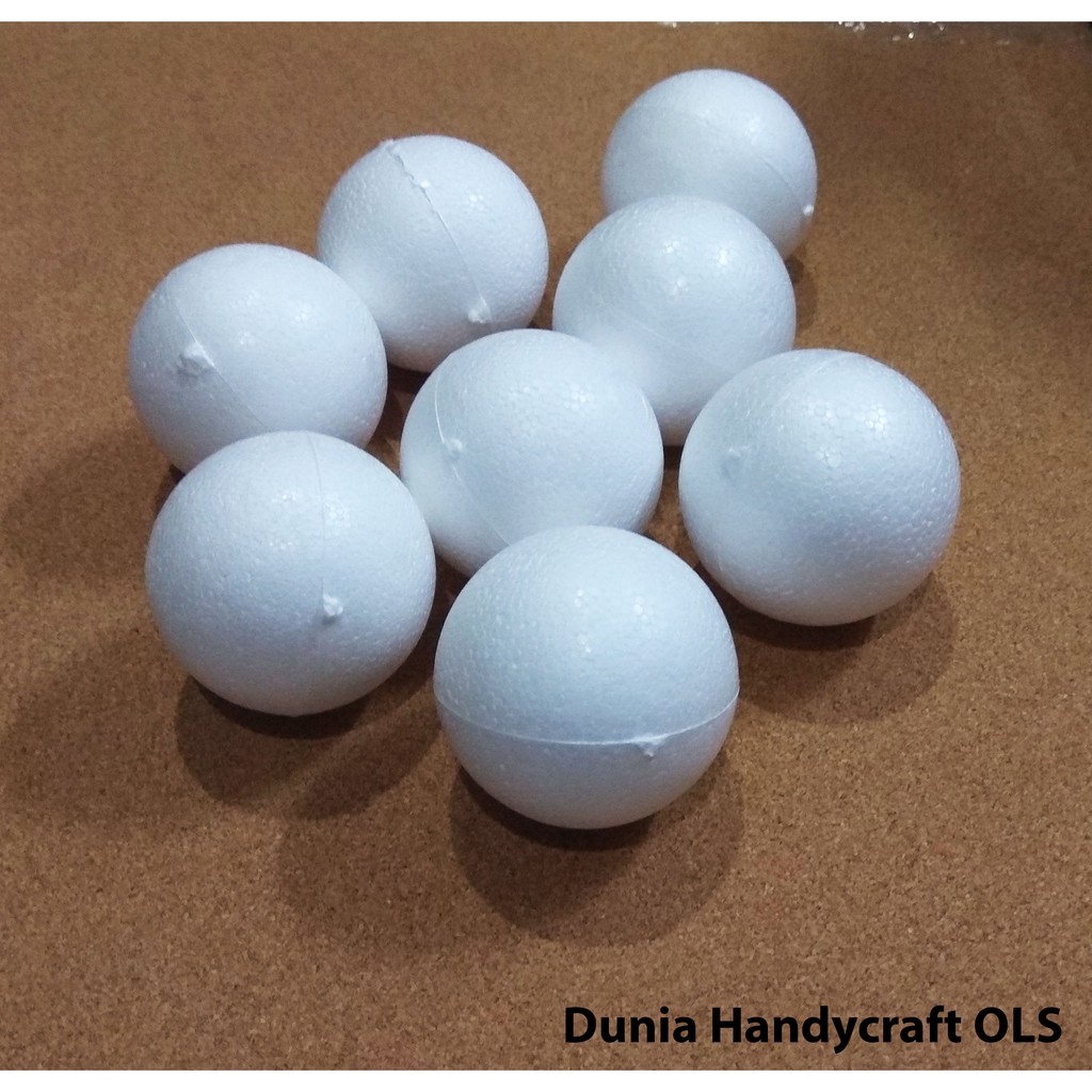 Bola Foam - Bola Dekorasi - Bola Handcraft