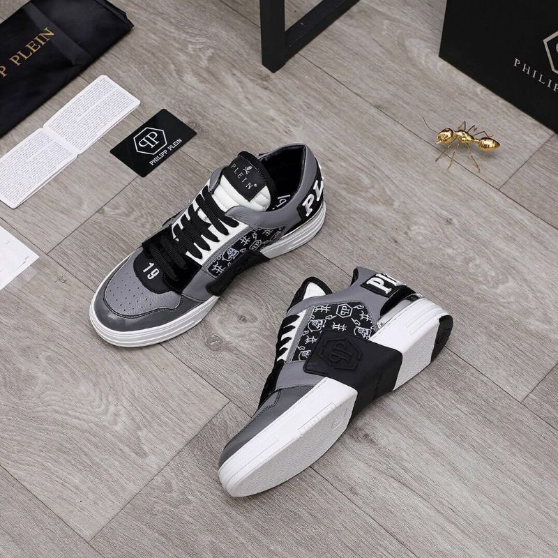 sepatu pp sneaker mirror sepatu philipp plein shoes sepatu cowok sepatu branded type lv 110A