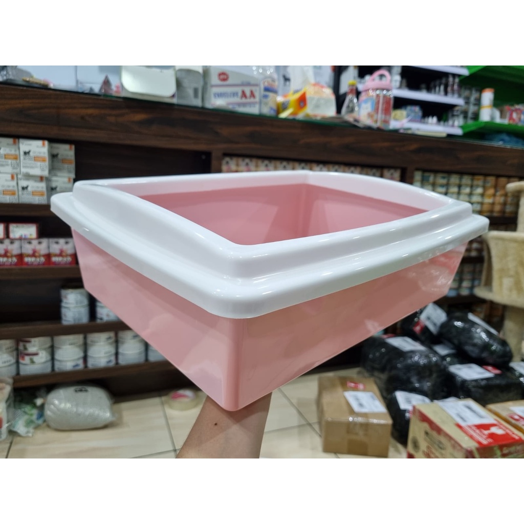 Cat Litter Box TP050 Bak Pasir Kucing Tempat Buang Air Pet Toilet