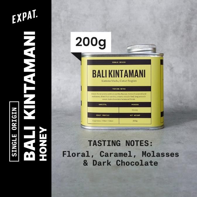 

Expat Roasters Kintamani Honey Filter Roast Biji Kopi Arabika 200gr