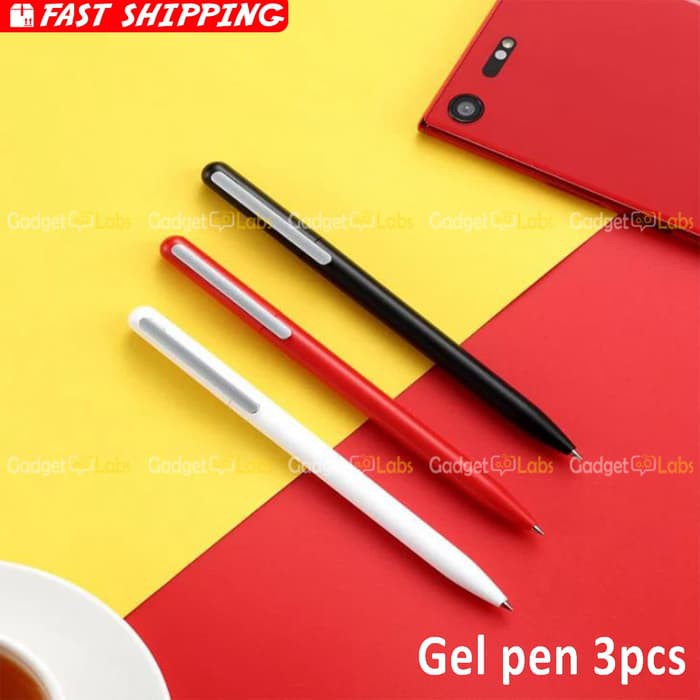 

MKJ030 Xiaomi Pinlo Rollerball Pen 3pcs Rotary Gel Pen PLZXB04XM