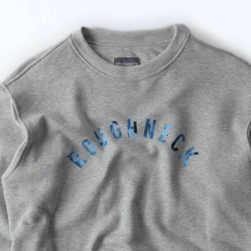 Roughneck SS101 White Sig Sea Camouflage Crewneck-sweatshirt roughneck-crewneck roughneck-GREY SEA CAMOUFLAGE