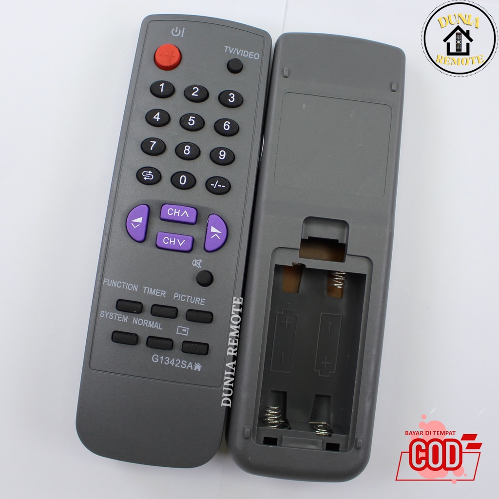 Remot Remote TV Sharp Tabung 1342 1587 / Ecer Dan Grosir