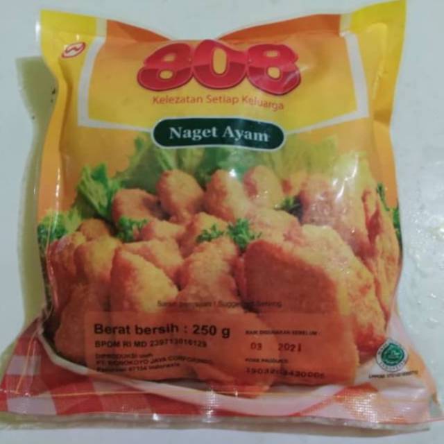 

808 naget ayam 250gr