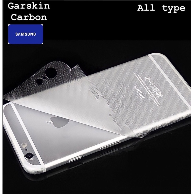 Garskin Skin Carbon Hydrogel Anti Gores Belakang Hp SAMSUNG A02S A10S A20S A80 A11 A12 A22 4G A22 5G A21 A21S A71 M21 M30S S8+ S9 S9+ S10 S10+ S20 ULTRA S21 NOTE 9 NOTE 10 NOTE10PRO NOTE20 NOTE20+ NOTE20ULTRA a32 A50s a03 a03 core s21 FE S22 S22+ s22ultra