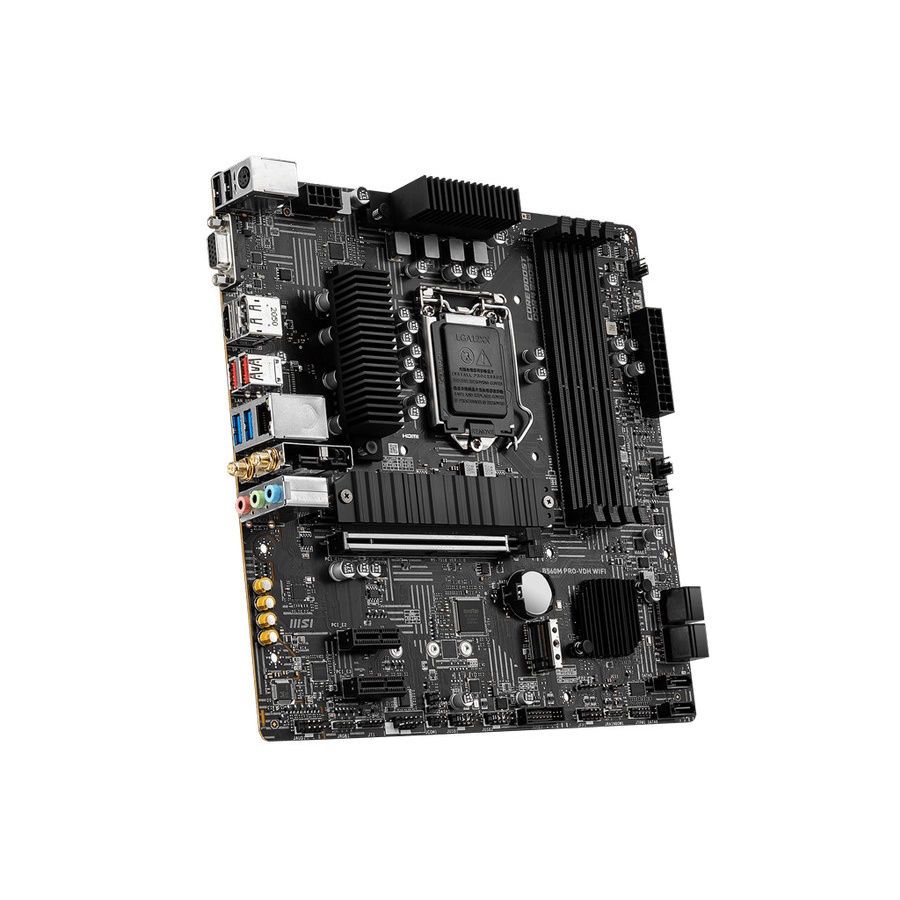 MSI B560M PRO-VDH WiFi MOTHERBOARD INTEL LGA1200, B560, DDR4, USB3.2