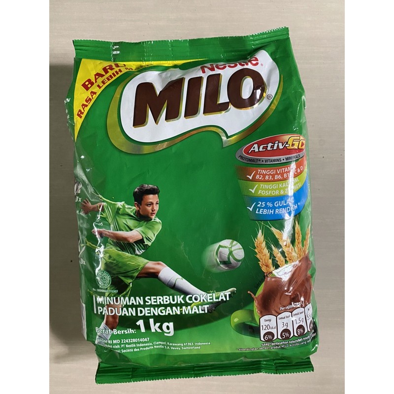 

MILO ACTIV-GO Susu Coklat Pouch 990 Gr