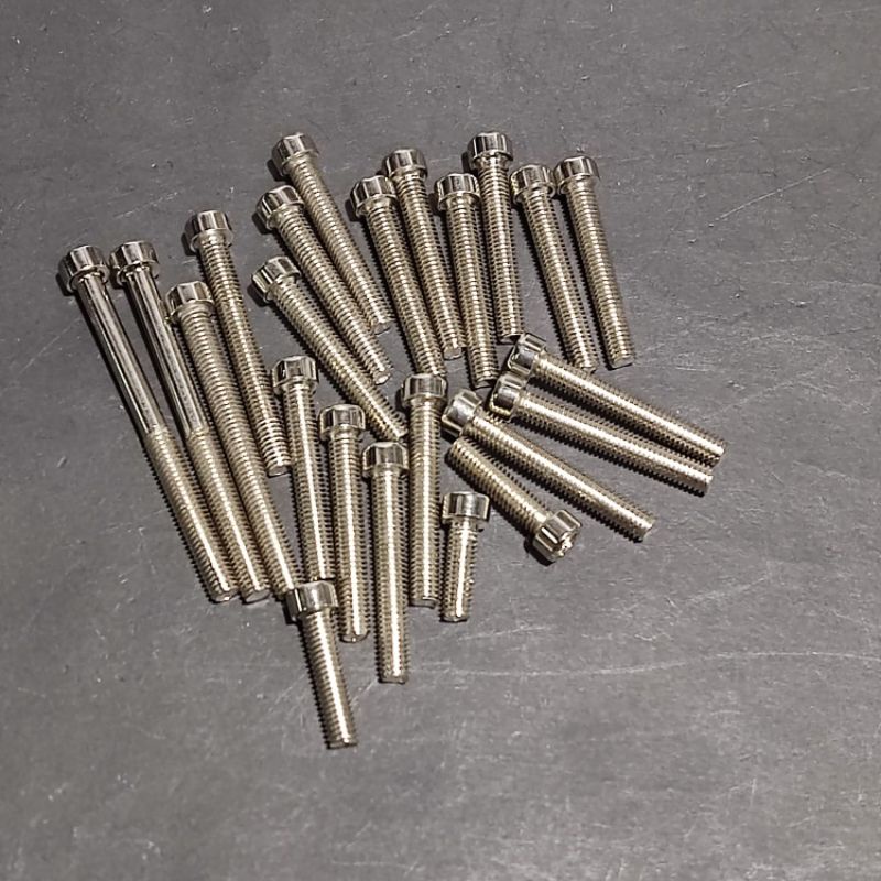 Baut probolt blok mesin Tiger CB GL Megapro baut bak mesin set