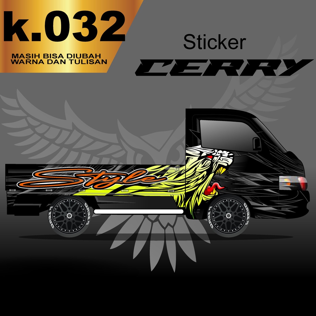 Decal Sticker New Carry Pick Up-Stiker Carry New k.032