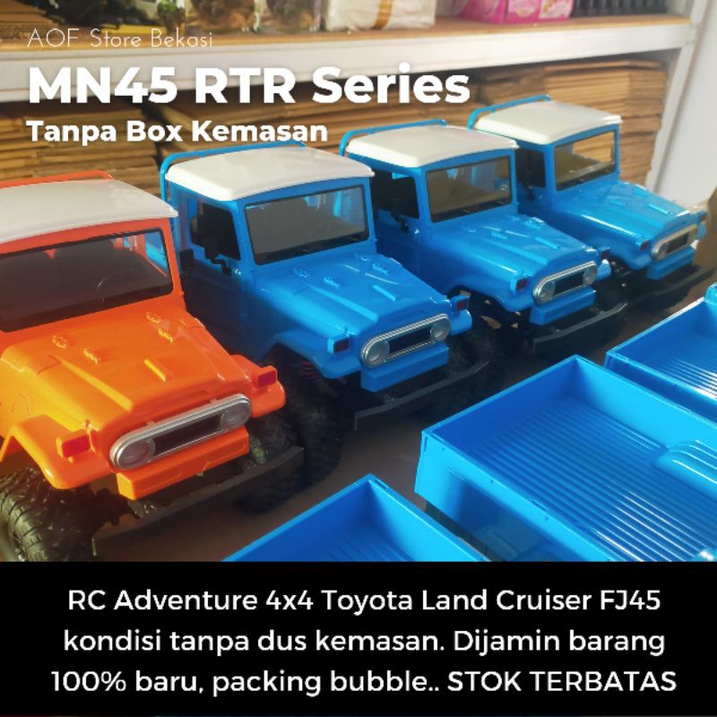 Mobil Remot MN45 Pickup RC Adventure 4WD Toyota FJ45 Remote Control